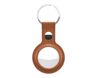KeyBudz AirTag Keyring skórzane etui ochronne do AirTag tan IEOKBATBR - 1172149 - zdjęcie 1
